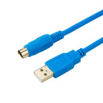 USB-IVC PLC 프로그래밍 케이블 다운로드 라인 데이터 통신 INVT INVETON IVC1 IVC2L IVC2H : 현진31