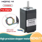 CNC 라우터용 하이브리드 스텝퍼 모터 Nema11 11hs5010 2 상 4 와이어 0.17N.m 1.8 도 28BYGH : 현진23
