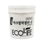 아크릴릭필러 E 이코노 25Kg 대용량 테라코 외부용 방수 DIY : 백운유통