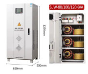 광저우 델릭시 전압 조정기 3 상 380V1 0kW 15 20 30 40 50 60 80 100 120kVA : 현진4