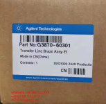 Agilent G3870-60301 5977 터페이스용 변속기 라 브레이징 어셈블리-EI 1 개 : KH인터내셔널