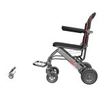 프리미엄 휠체어 실버 병원 요양원 부모님 노인 복지 용품 가정용 여행용 경량 성인 : GloPick