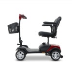 넘어지지 않는 4륜 어르신 전동차 에코로 골든체어 전기 전동 스쿠터 24V 12Ah : MOATA