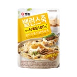 샘표 밸런스죽 능이누룽지닭백숙죽, 420g, 4개 : 주식회사 베버리지킹