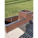 철제플랜트박스 DIY 빌딩 도로 앞 야외 옥외 공원 레드4 : 글로벌샵핑1