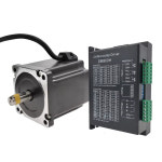 86 스텝 모터 NEMA34 4.5Nm 6.5Nm 8.5Nm 12Nm 6.0A 스테퍼 D14mm CNC 조각 기계 용 2 상 고 토크 86BYG DM860H : 현진11