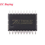 키보드 스캔 인터페이스 칩 포함 LED 드라이버 제어 IC TM1637 TA2007 TM TM163 SOP-20 50 개 5 : 현진26