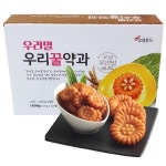 연못시장 국산 꿀 약과 1400g 전통 유치원 주전부리 사무실 간식 : 연못시장