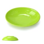 펜션 다회용접시 손님용그릇 가벼운 김치접시 연두색 일식집 : 노엘의 곳간