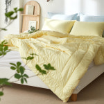 [클푸]심플옐로우 알러지케어 사계절차렵이불 SS/Q : CLFU