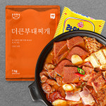 [외갓집/한인한식] 더큰 부대찌개 1Kg X 5팩 (라면사리 2개 증정) : 외갓집
