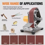 Y5GD 효율적인 연마 제작 및 연삭 도구 전기 벨트 샌더를위한 조용한 작업으로 소규모 워크샵 : 가다상회