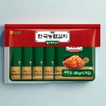 농협식품 한국농협김치 썰은배추김치 80g 5개 : 알랑스토리지