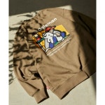 ColemanxmatsuixFREAKSTORE 별주 콜맨 matsui hug 백프린트 크루넥 스웨트 : BUYNIFON STORE