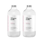 스톡 세탁세제 울드라이 일반드럼겸용 고농축 중성세제 이염방지 보풀제거 1L, 2개 : 셀렉티카