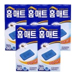 홈매트 매트피 30매5통(150매) 모기약 파리 살충제 : 낭만상도