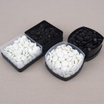 육형제 바둑알 바둑돌 케이스 튼튼한 바둑알 오목알 어린이 초등학생 바둑돌 : whimsical-