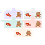 펌핏x디자인플러스 도킹형 보조배터리 8핀 C타입 5000mAh 곰곰이/토깽이/곰돌이/토끼 : 주식회사 비알에스