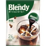 일본 AGF Blendy 블렌디 포션 농축 커피 24개입 1봉지 무당 저당 카라멜 : 힐링 재팬