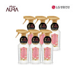 [LG생활건강] [무료배송] 아우라 섬유향수 윌유메리미향 400mLx6개 : 롯데홈쇼핑.