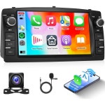 METEESER 안드로이드 카 스테레오 2+64G Toyota Corolla E120 E130 2000-2006 무선 카플레이 블루투스 GPS 후방 카메라 : 엄마직구20