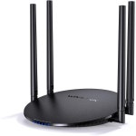 무선 컴퓨터 공유기 가정용 WAVLINK AC1200 WiFi 인터넷 듀얼 밴드 2.41000Mbps WAN/LAN 기가비트 이더넷 포트가 있는 GHz 및 : 엠알존84