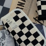 W57 비온뒤 on the table 체크보드 펜케이스 필통 비온뒤 필통 온더 : 대해창고