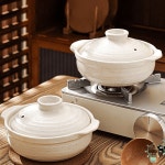 도자기 전기 가스 뚝배기 1인분 찌개 일본식 쌀국수 내열용 : 코코살림