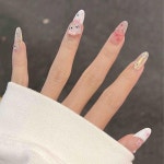 붙이는 젤네일 스티커 고양이 동물 캐릭터 셀프아트 재료 : buytok