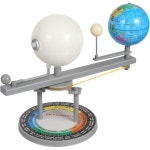 업코치 태양 지구 달 궤도 모델 어린이 태양계 플라네타리움 천문 과학 교육 키트 선물 학교 도구용 : 글로픽7호