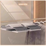 논슬립 옷걸이 매직 튼튼한 남자 어깨뿔방지 주우재 스텐 고급 : 삼이일최 가게