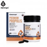 [GR] 엔젯오리진 프리미엄 프로폴리스 800 (100캡슐) 염증 면역력에 좋은 뉴질랜드 플라보노이드 항산화 비타민E 함유 작은 알약 연질캡슐... 