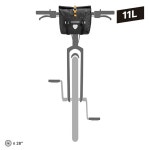 오르트립 핸들바 팩 QR 바이크 패킹 시리즈 11L 블랙 매트 : TOKYOLIFE