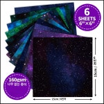 이것 좋지않으신가요  12매팩 갤럭시 DIY 핸드북 소재 인쇄지 단면 핸드메이드지 천지학 스티커 패키지 크로스보더 마지막할인입니다... 