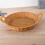 앞접시 베이커리쟁반 손잡이 원형 쟁반 츄레이 트래이 젱반 SG-2DG04-8205 : 스스로예쁜마켓