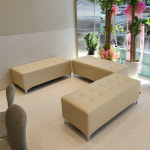 i20 벤치스툴 병원 약국 은행 휴게실 대기용 로비 의자 대기소파 2인용 : DDS SOFA