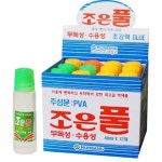 PVA 물풀 박스 문구용 조은 물풀 세트 40ml 12개입 : 지니 커머스