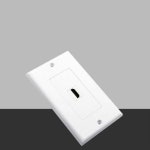 벽면 HDMI 젠더 가정용 HDMI 월 플레이트 1Port G3138 : 지니 커머스