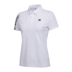 어뉴골프 WOMEN SM LOGO POINT SHORT T-SHIRT_WH : ANEW GOLF