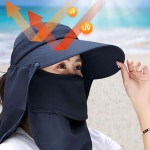 썬캡 햇빛 차단 작업용 주말농장 모자 4in1 다용도 자외선 차단 : 꿈꾸는윌리