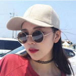 레트로 레옹 썬글라스 동글이 미러 선글라스 원형 동그란 반미러 틴트 금테 동글이 안경 : 톡톡창고