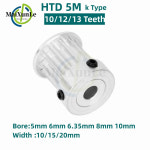 톱니 풀리 유형 10 사용되는 5GT에 5M 15 HTD 13 타이밍 선형 12 10 : 리을트리5