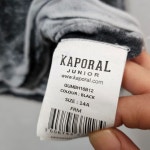 KAPORAL 유럽수입 긴팔 티 공용 UR 14A J3438 : 스카이빈티지