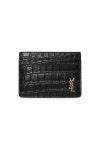 [생로랑 SAINT LAURENT] 607603 DZE0W 1000 남성 카드홀더 : 프리스로우