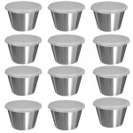 Tablecraft H5069 73.9ml(2.5온스) 뚜껑 달린 디핑 컵(12팩) : 봄날한걸음