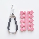 배럴스프링 토우네일커터 네일케어 두터운 손발톱깎이 발톱케어 휴대용 강력한 정밀한 : 지니 커머스