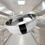 스텐 국그릇 18cm 밥그릇 국수 가정용 압접시 : 쥬 스