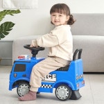 성장판자극 균형발달 넘어짐방지 경찰붕붕카 평가인증교구 아기자동차 놀이방 조카선물 : 이산컴퍼니