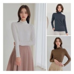 도양장점 야미니트 하이넥 클래식 티블라우스 4종 택1 646850 : 최고일곱