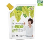 꽃샘 청포도 파우치 비타민C 별난 알맹이 청포도 500g 4개입 : 지니 커머스